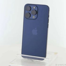 〔中古品〕 iPhone15 Pro Max 512GB ブルーチタニウム MU6X3J／A SIMフリー【198】