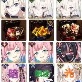 初期垢 セイラ+レイシー+ミュリエル+ミュリエル+キラ+アセラ+トリッシュ | スタセイ(Star Savior)のアカウントデータ、RMTの販売・買取一覧