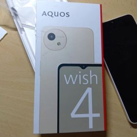 AQUOS wish 4 ベージュ
