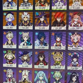 夜蘭完凸＋有償衣装、召使＋餅 メアド未連携アカウント！ | 原神のアカウントデータ、RMTの販売・買取一覧