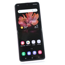 【美品＊電池良好】au SIMフリー GALAXY Z Flip 5G SCG04 256GB