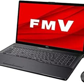 【中古-非常に良い】富士通 FMV LIFEBOOK NH90/E2 ブライトブラック - 17.3型 ハイスペック ノートパソコン［Core i7 / メモリ 8GB / SSD 256GB+HDD 1TB / BDドライ