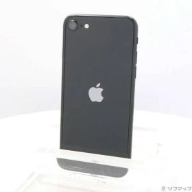 〔中古品〕 iPhone SE 第2世代 64GB ブラック MX9R2J／A SIMフリー【247】