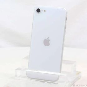 〔中古品〕 iPhone SE 第2世代 64GB ホワイト MX9T2J／A SIMフリー【247】