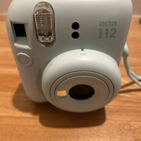 instax mini 12 ミントグリーン 本体 1台 箱、保証書付
