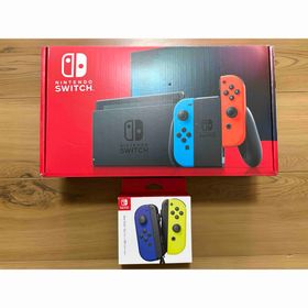ニンテンドースイッチ(Nintendo Switch)のNintendo Switch本体 & Joy-Conブルーネオンイエローセット(家庭用ゲーム機本体)