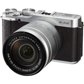 フジフィルム FUJIFILM X-A2 レンズキット シルバー SDカード付き