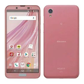 【中古】【安心保証】 AQUOS sense2 SH-01L[32GB] docomo ブロッサムピンク