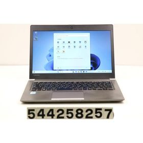 ノートパソコン 【ジャンク品】dynabook dynabook R63/DN Core i7 8550U 1.8GHz/8GB/256GB(SSD)/13.3W/FWXGA(1366x768)/Win11 AC欠品