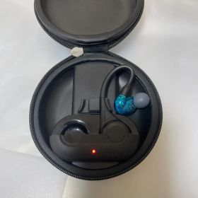 SHURE SE215 ワイヤレスイヤホン ブラック/ブルー ケース付き