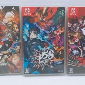 ペルソナ5 ザ・ロイヤル 他3本セット スクランブル タクティカ Switch