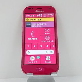 らくらくスマートフォン me F-01L ドコモ ピンク c13948