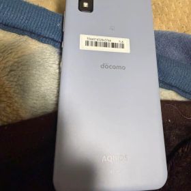 docomo AQUOS 紫色 AQUOS WISH2ケース付き