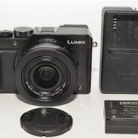 440★美品・ショット数902回★パナソニック コンパクトデジタルカメラ ルミックス LX100 ブラック DMC-LX100-K