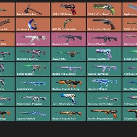 プラチナ57スキン | VALORANT(ヴァロラント)のアカウントデータ、RMTの販売・買取一覧