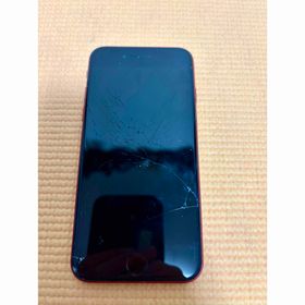 アイフォーン(iPhone)のiPhoneSE (第2世代) 画面ヒビ有り(スマートフォン本体)