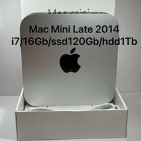 Apple Mac Mini Late 2014 i7/16Gb/ssd120Gb/hdd1Tb