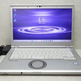 ☆1円☆第8世代☆CF-LV8RDHVS☆Core i5 1.60GHz/8GB/SSD256GB/累積4720/高解像度1920×1080/無線/カメラ/Office/Win11 DtoD領域☆