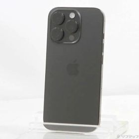 〔中古品〕 iPhone16 Pro 128GB ブラックチタニウム MYMV3J／A SIMフリー【196】
