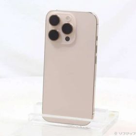 〔中古品〕 iPhone16 Pro 128GB デザートチタニウム MYMX3J／A SIMフリー【377】