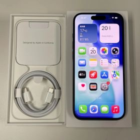 softbank iPhone 15 Pro 128GB ブルーチタニウム