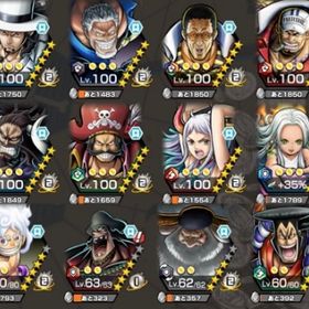 🌟最強破格アカ🌟超フェス17体 オバブ82！黄猿サターン聖ニカ所持 | バウンティラッシュのアカウントデータ、RMTの販売・買取一覧