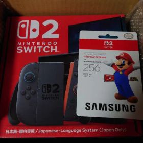 Nintendo Switch2 本体 日本語国内専用 256GBSDカード同梱