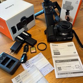 【週末限定値下げ中】SONY ZV-E10＋付属品、箱、説明書、保証書あり