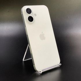 アップル(Apple)の【全額返金保証】【最速発送】Apple iPhone iPhone 16 256GB ホワイト Softbank SIMフリー 動作確認済(スマートフォン本体)