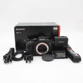 ■美品■ SONY フルサイズミラーレス一眼 ブラック α7RM4 ボディ ILCE-7RM4 ♯63011