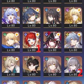 【PU確定50/90】キャストリス+餅 キュレネ+餅 長夜月+餅 ヒアンシー+餅 トリビー1凸+餅 | 崩壊スターレイル(崩スタ)のアカウントデータ、RMTの販売・買取一覧