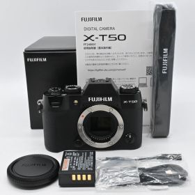 ★極上品★FUJIFILM X-T50 ボディ ブラック ショット数 2727回