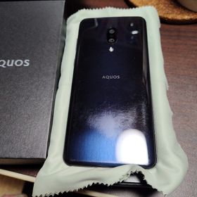 アクオス(AQUOS)のAQUOS zero 2 （906SH）SIMフリー ☆ アストロブラック(スマートフォン本体)