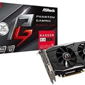 【中古】(非常に良い)ASRock AMD Radeon RX580 搭載 グラフィックボード Phantom gaming モデル PG D Radeon RX580 8G OC