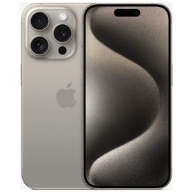 iPhone 15 Pro 128GB (SIMフリー/ナチュラルチタニウム) [MTU93J/A]（USBケーブル欠品） 携帯電話