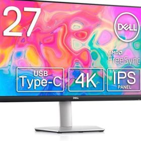 Dell S2722QC 27インチ 4K モニター, USB-C HDMIx2