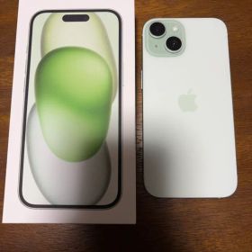バッテリー89% iPhone15 256GB グリーン