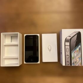 ジャンク品 Apple iPhone 4s ブラック 本体 作動不可