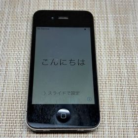 Apple iPhone 4Sブラック 初期化済み