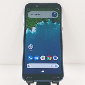 Android One S5 S5-SH Y!mobile ダークブルー c11123