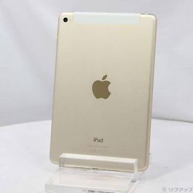 〔中古〕Apple(アップル) iPad mini 4 16GB ゴールド MK712J／A docomoロック解除SIMフリー〔349-ud〕