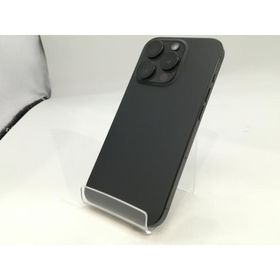 【中古】Apple 楽天モバイル 【SIMフリー】 iPhone 15 Pro 256GB ブラックチタニウム MTUC3J/A【浜松駅前】保証期間１ヶ月【ランクC】