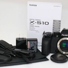 ■新品同様品/シャッター数1,378枚■富士フイルム FUJIFILM X-S10 ボディ ミラーレスデジタルカメラフジフィルム F X-S10 Body #Z5912