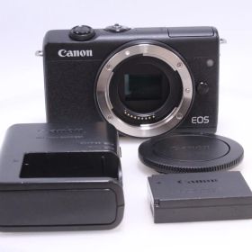 【美品】Canon EOS M200 ボディー ブラック ミラーレス一眼カメラ EOSM200BK-BODY