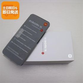 新品未使用 SIMフリー Xiaomi 15 256GB ブラック スマホ Xiaomi 即日発送 あすつく 土日祝発送OK