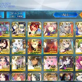 【至急】FGO引退 星5鯖55種 聖晶石163個 | FGOのアカウントデータ、RMTの販売・買取一覧