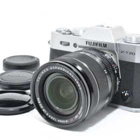 ★レンズ光学極上★ フジフイルム FUJIFILM X-T20 レンズキット シルバー 《ショット数1回！》★完動品★ #001P901A510074