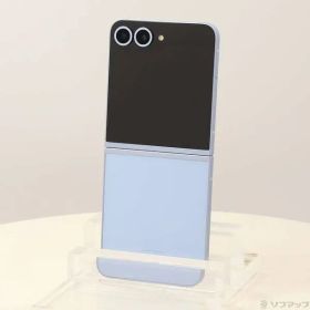 〔展示品〕 Galaxy Z Flip6 256GB ブルー SM-F741QLBASJP SIMフリー【258】