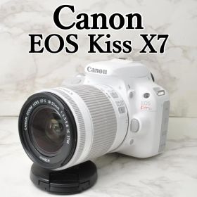 Canon EOS Kiss X7⭐️ホワイト スマホ転送 一眼レフカメラ