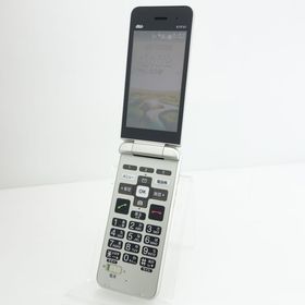 【SIMフリー】かんたんケータイ KYF41 シャンパンゴールド 利用制限〇